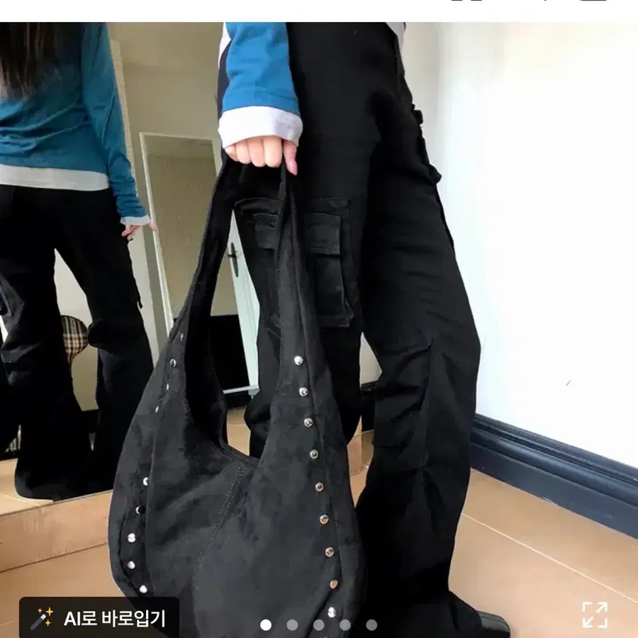 (새상품) 원더원더 타고 부츠컷 팬츠 블랙