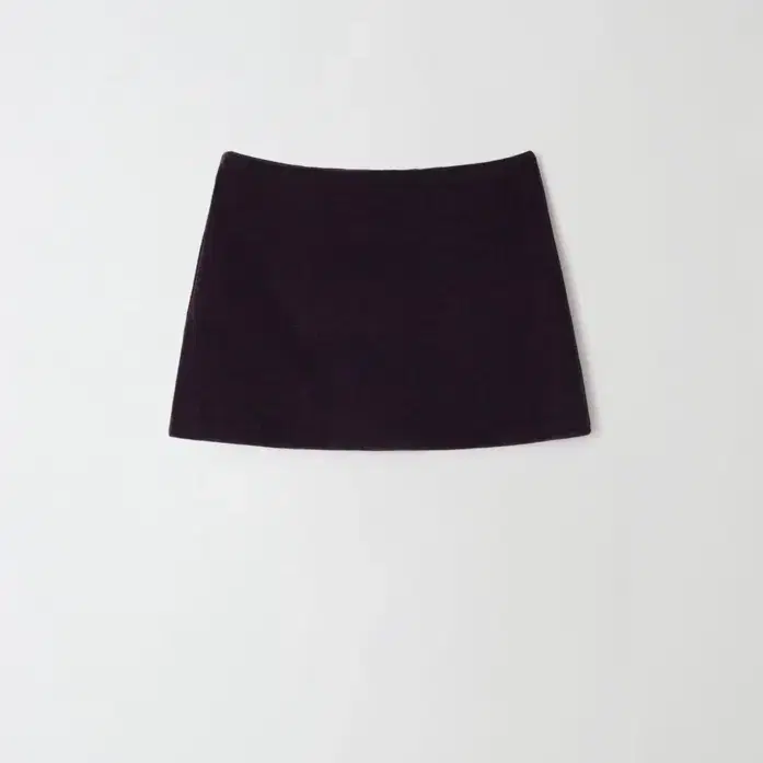 샵모도 셰닐 스커트 퍼플 CHENILLE SKIRT / PURPLE