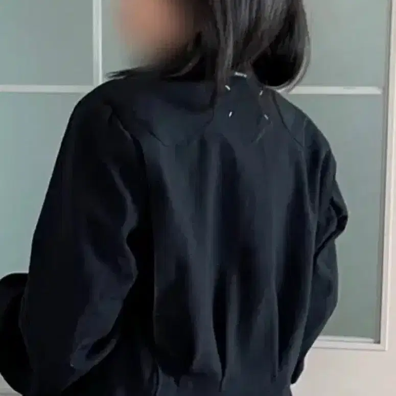 메종 마르지엘라 리버서블 체크 재킷 블랙