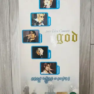 god 2001 Live Concert 다섯 남자 이야기 비디오 | 음반/영상물 | 번개