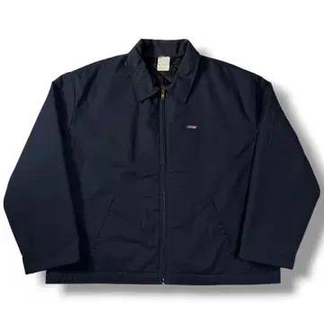 00s Dickies 아이젠하워 자켓 네이비 워크 자켓