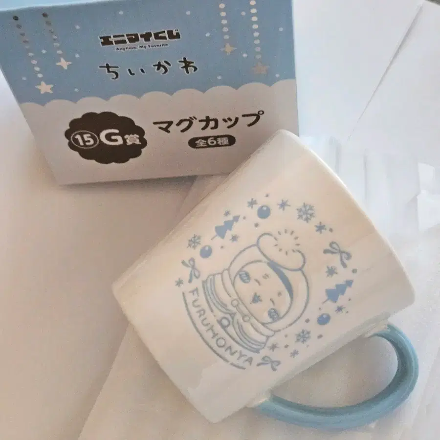 치이카와 먼작귀 눈사람쿠지 G상 카니 컵 판매