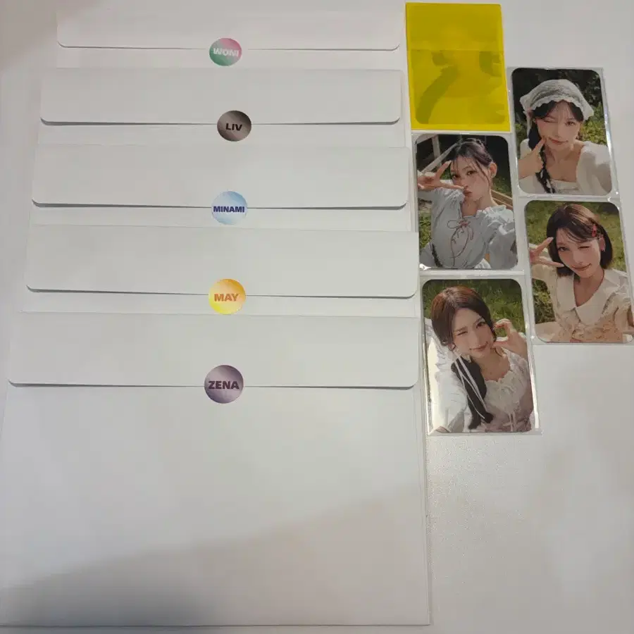 미개봉 리센느 그레인온 포카 10장 엽서카드 5장 (전 멤버 전 포카 엽서카드)