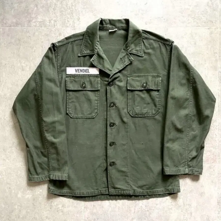 [100-105] 60's U.S. Army OG 107 미군 퍼티그 셔츠