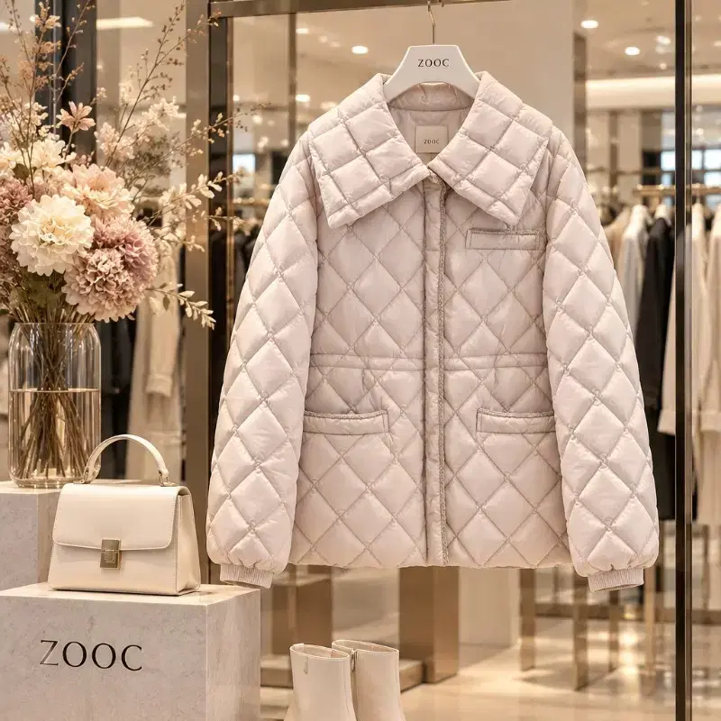 2023) ZOOC쥬크퀄팅 패딩 숏 점퍼