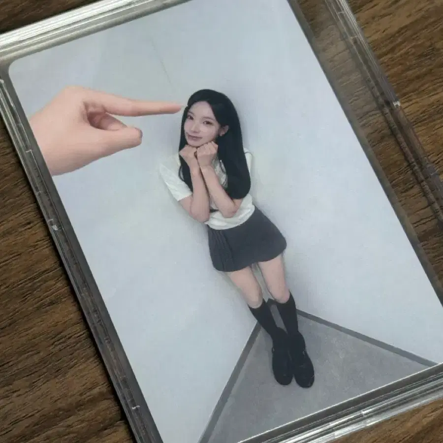 리센느 팝업 원이 증사 세트 + 목걸이 포카