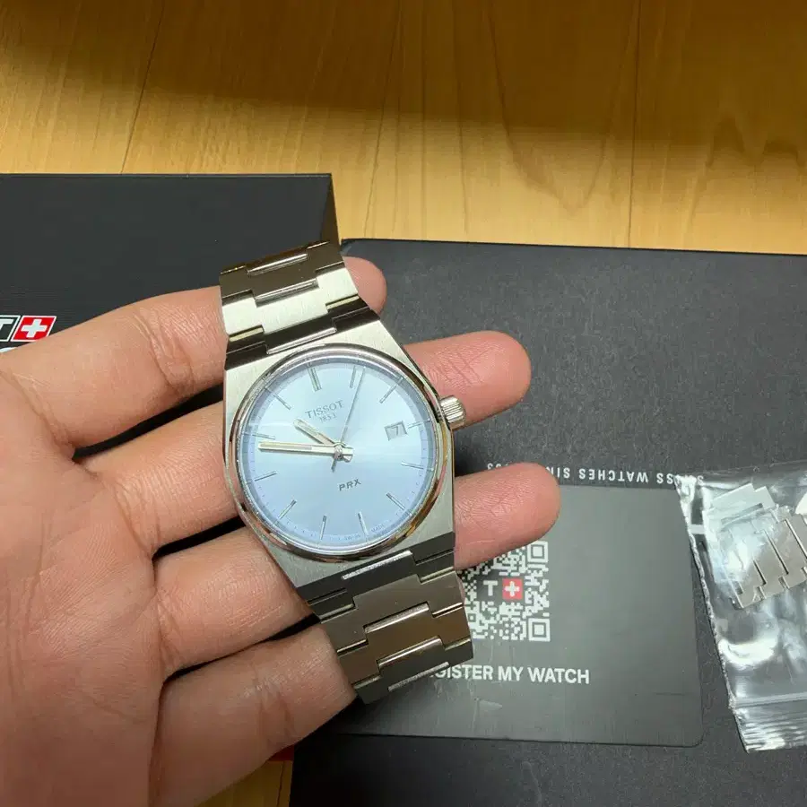 티쏘 prx 35mm 아이스블루