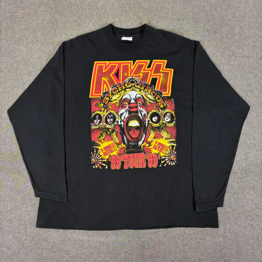 90s kiss 1999년 'Psycho Circus' 월드 투어 롱슬리브