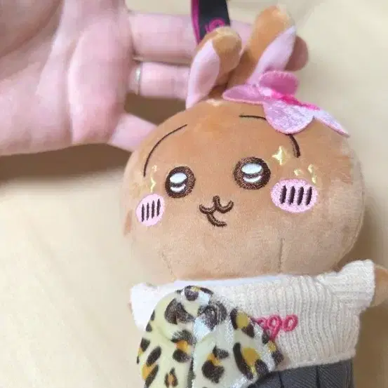 치이카와 갸루 우사기 9090 인형 키링