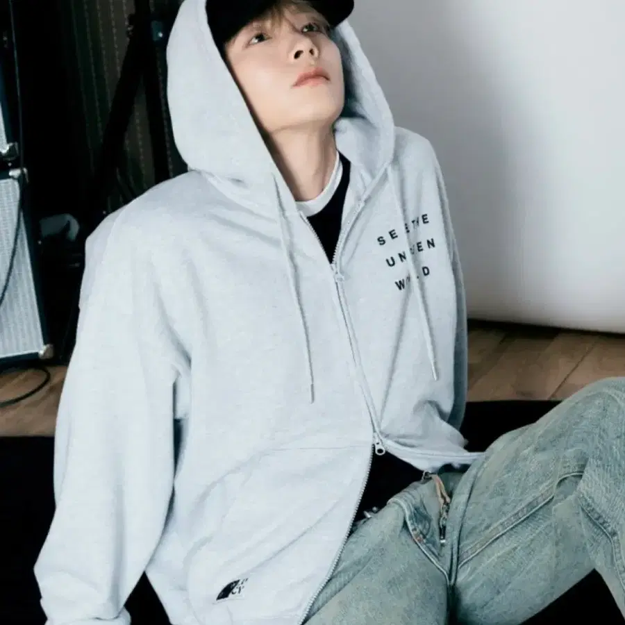 루시 후드집업 XL