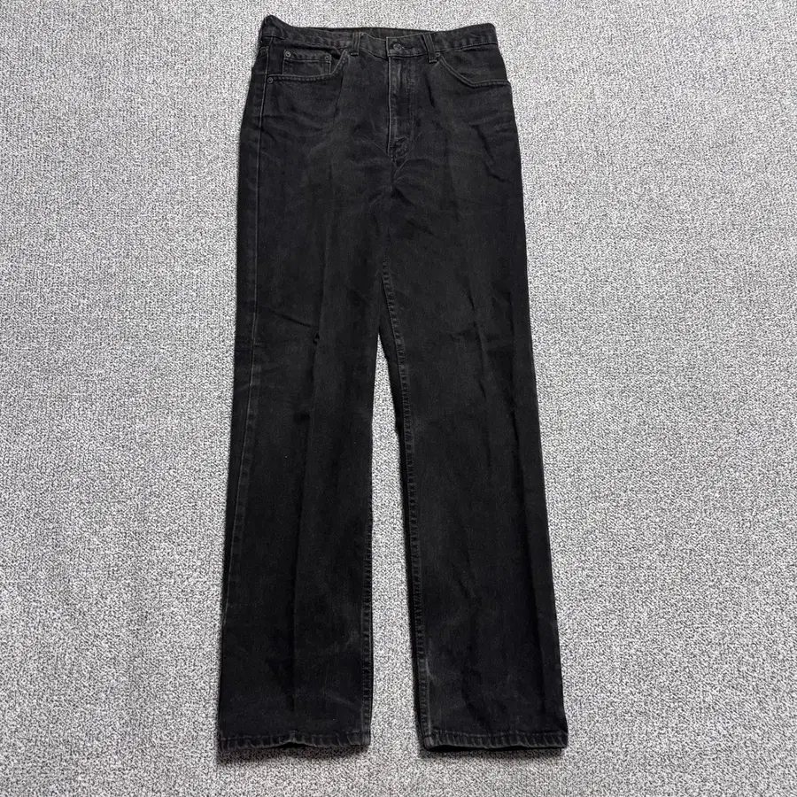 W32L33 리바이스 506 00s 빈티지 흑청 데님 팬츠 1008