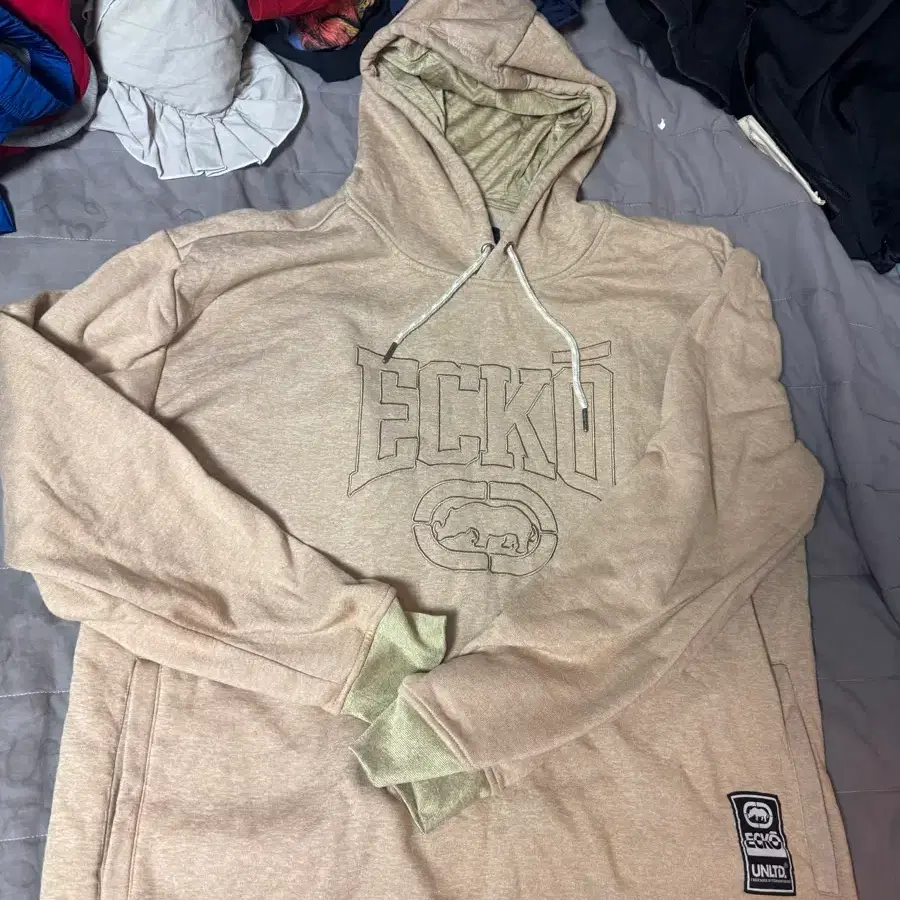 ECKO UNLTD. 에코 로고 자수 후드티 2XL
