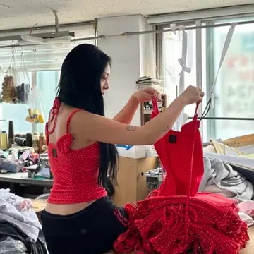 toh 티오에이치 B heart sleeveless | 민소매 티셔츠 | 번개장터 중고거래