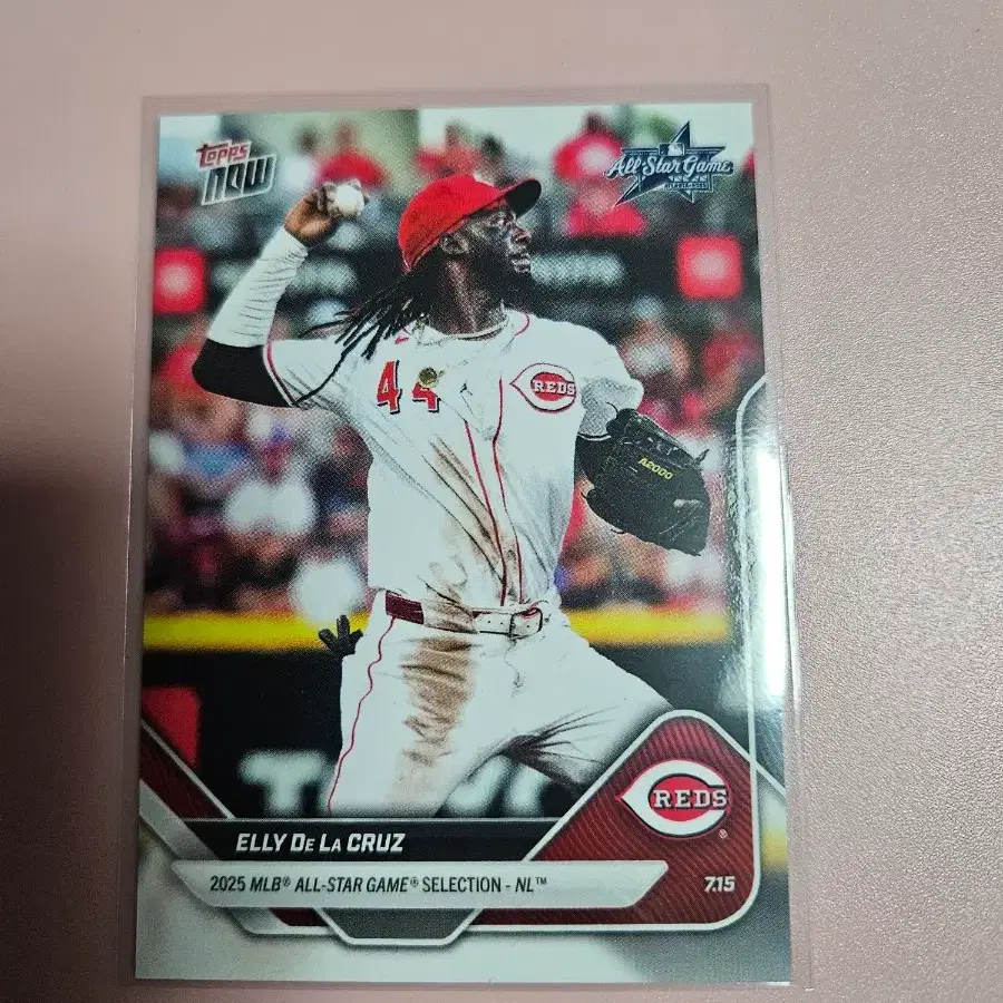 신시내티)엘리 데 라 크루즈 2025 Topps Now 올스타 선정 기념