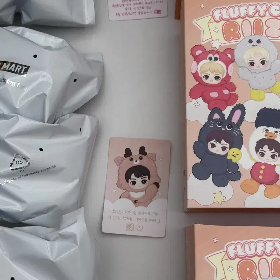 Pop mart RIIZE 팝마트 라이즈 플러피클럽 인형 포카 리즈코 우락밤 멍룡이 쇼타로 정성찬 이찬영 앤톤