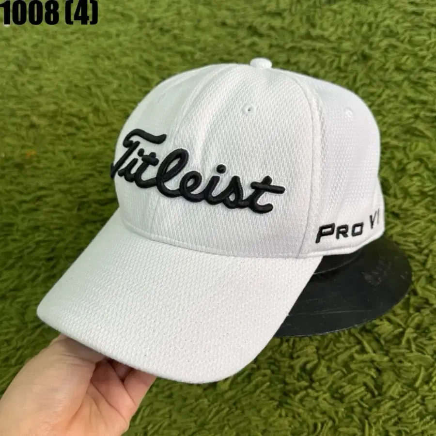 타이틀리스트 골프캡 화이트