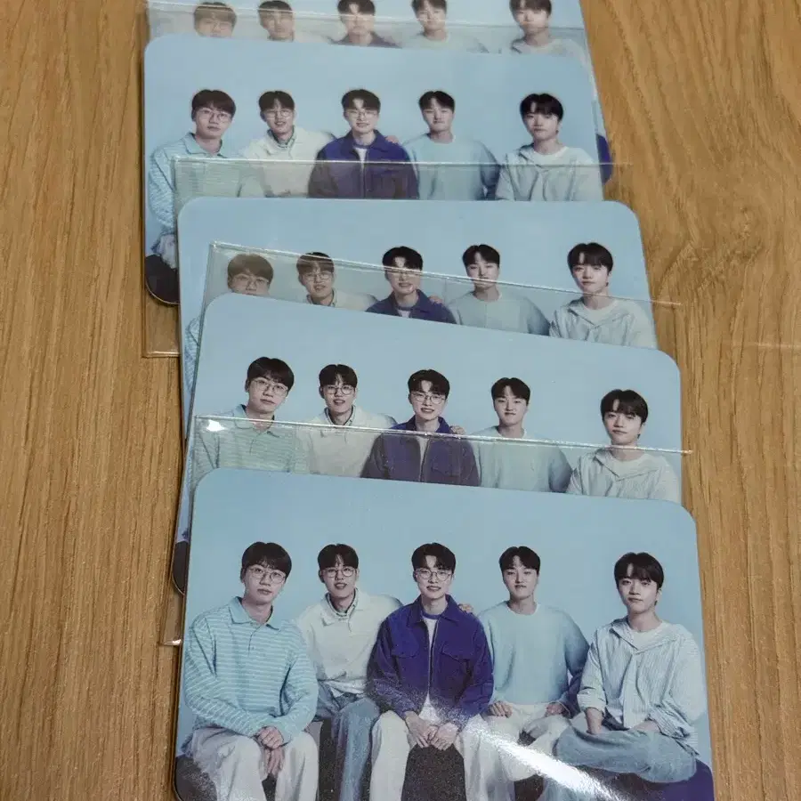 T1 티원 우리은행 단체 포토카드 포카
