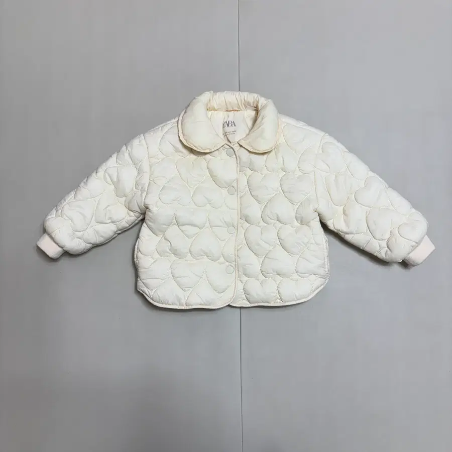 자라 키즈 하트 퀼팅 자켓 92