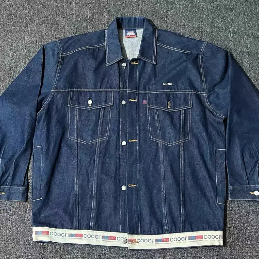 COOGI 쿠지 빈티지 데님 자켓 XL