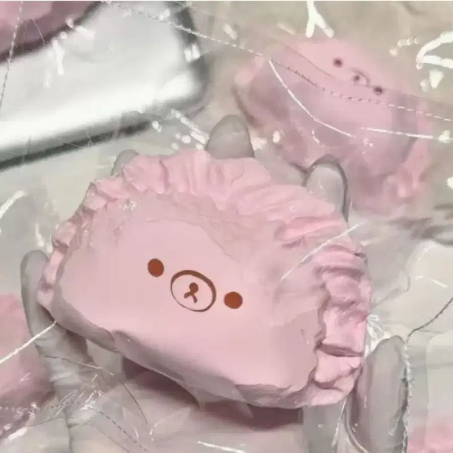 샤오홍슈 폼푸샵 리락쿠마 말랑이 핑크만두