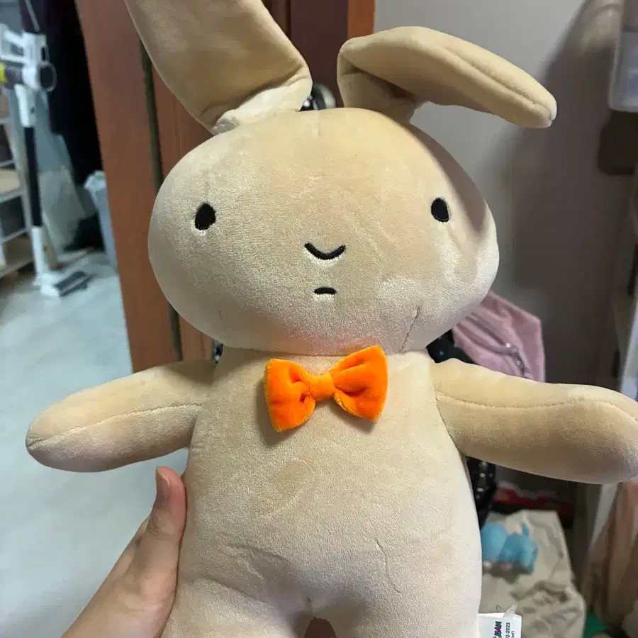 (스트레스해소용) 중형 짱구 유리 토끼 인형 팔아요