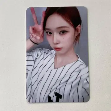 aespa 윈터 Better Things 트레이딩 카드 야구 유니폼