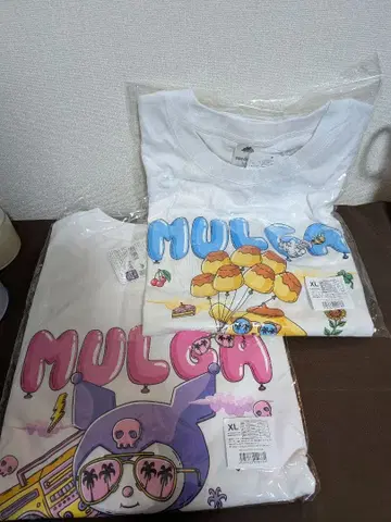 MULGA x HELLO KITTY 콜라보T셔츠 XL 사이즈 2세트