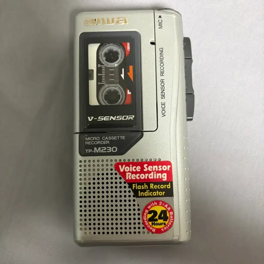 아이와 TP-M230 마이크로 카세트 레코더 녹음기