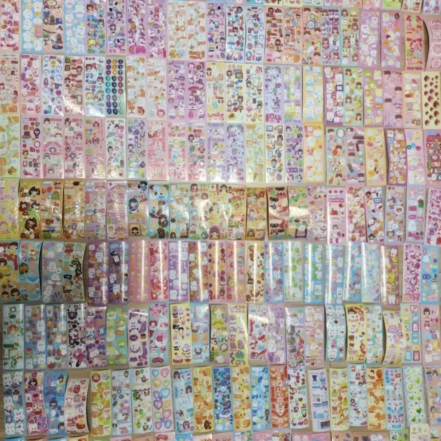다꾸 씰스티커 100장 처분 판매 / 다이어리 꾸미기 지류