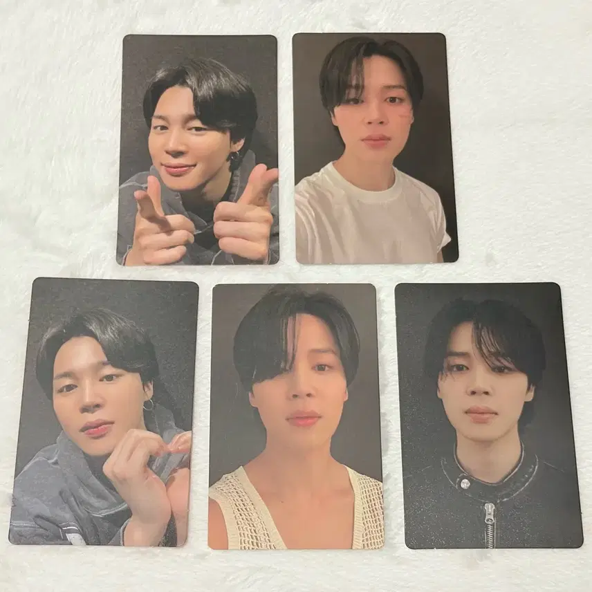 BTS 防弾 BTS JIMIN FACEフェイスポカフォトカード5種