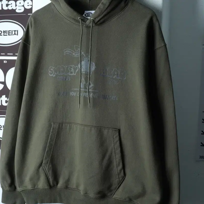 (L-XL) 에스피오나지 후드티셔츠 YCSL 스모키베어-H40461