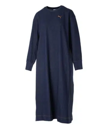 이번 시즌 신상. PUMA 데님 롱 원피스