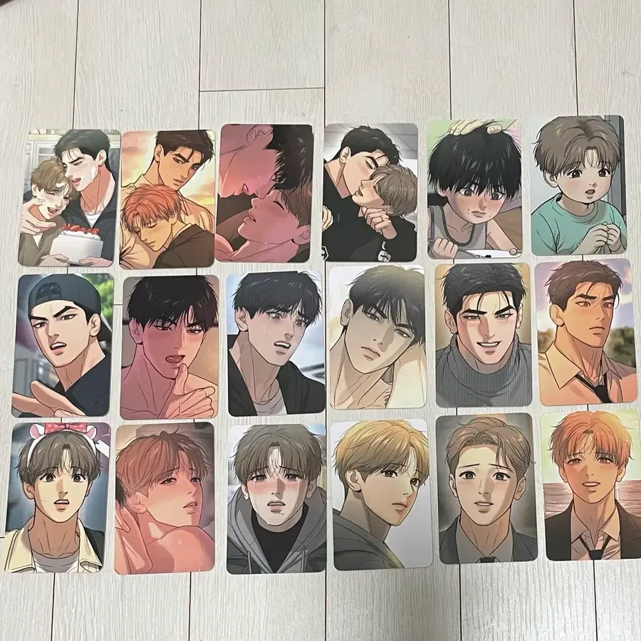 징크스 컬렉션 포토카드 컬포 18종 일괄 양도 합니다