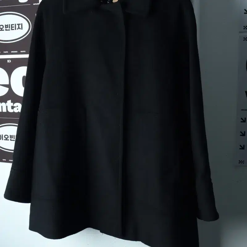 W(L-XL) 모르간 코트자켓 새상품 숏 울 아메카지-H40512