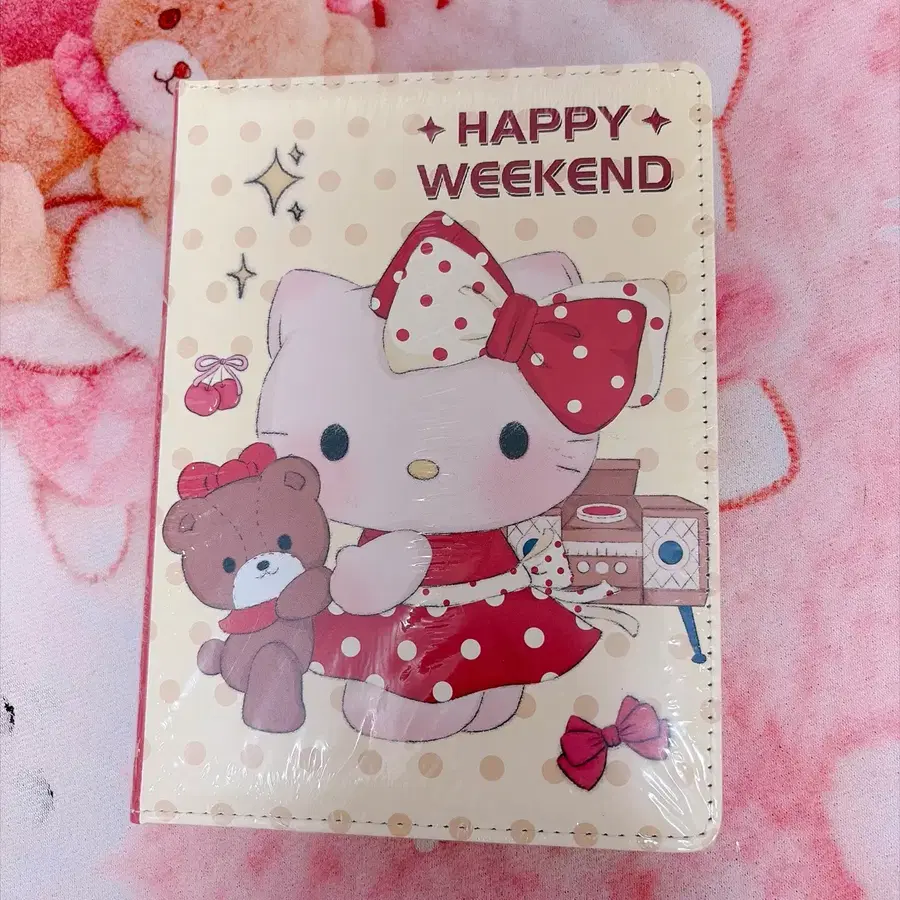 땡땡리본 키티 엠보 다이어리 귀여움 가득 신상