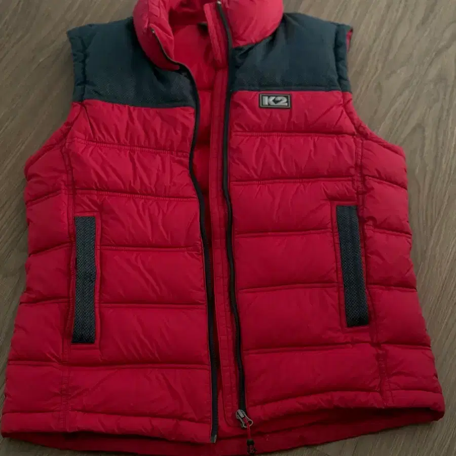 K2 경량 패딩 조끼 레드