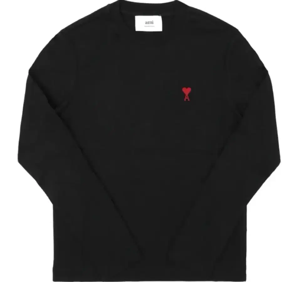 새상품) 아미 블랙 롱슬리브 L XL