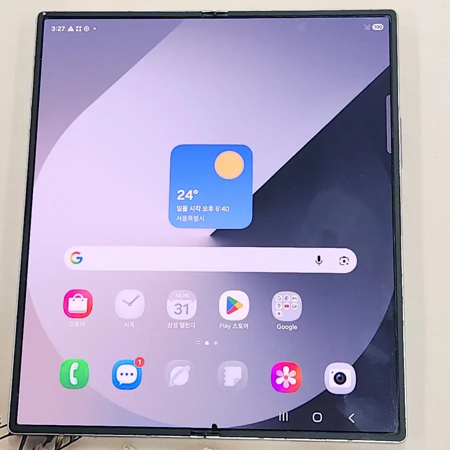 갤럭시Z폴드6 256G 무잔상 실버 63927