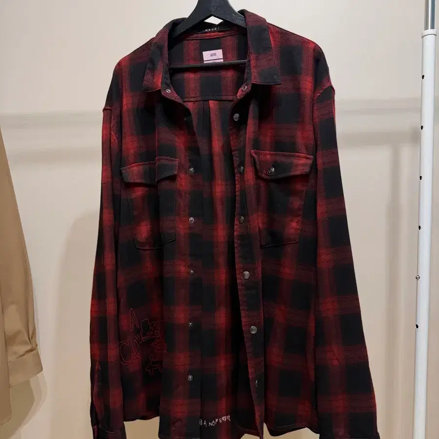 Ksubi 플란넬 셔츠 XXL