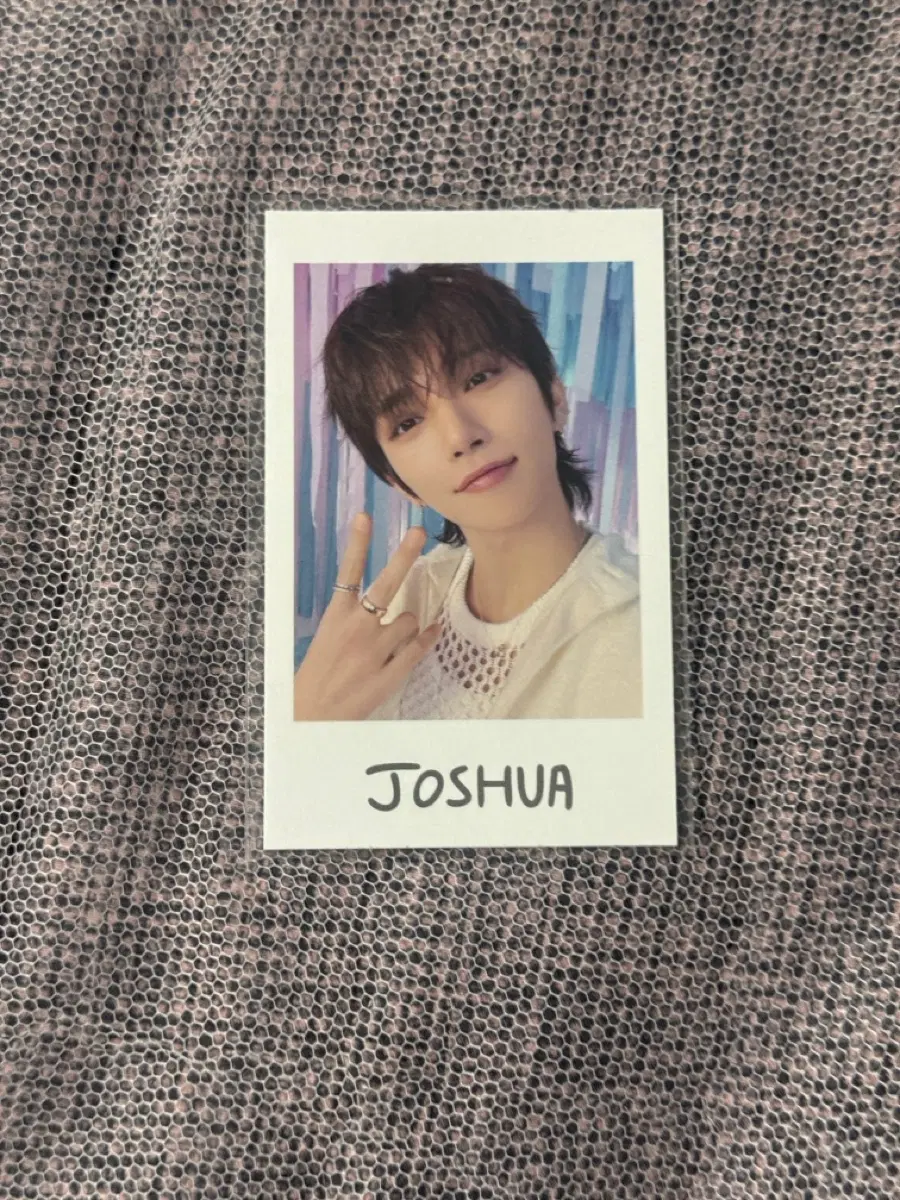 Seventeen Yakusoku Joshua instant poca