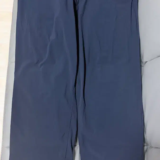 muji labo 무지 라보 나일론 와이드 테이퍼드 크롭 팬츠