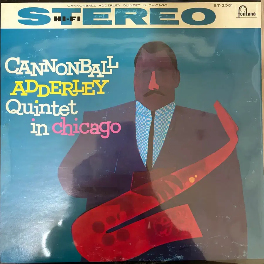 [재즈 LP] Cannonball Adderley Quintet - In Chicago (폰타나 일본반)