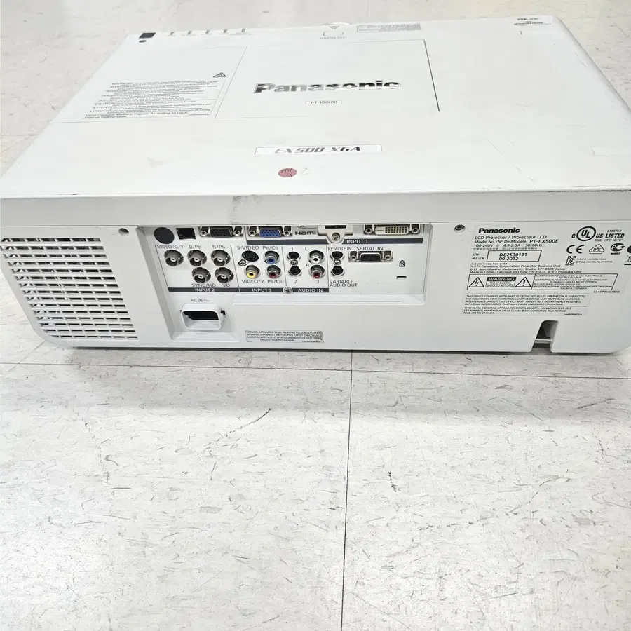 파나소닉 PT-EX500 5000안시 XGA 고광량 빔프로젝터