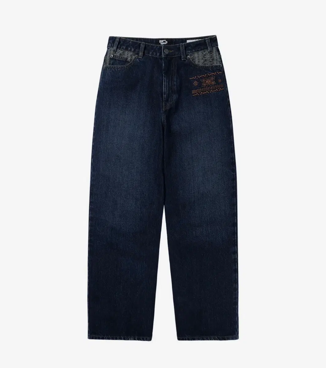 Wellbeing Express Embroidered Patch Jeans Blue M