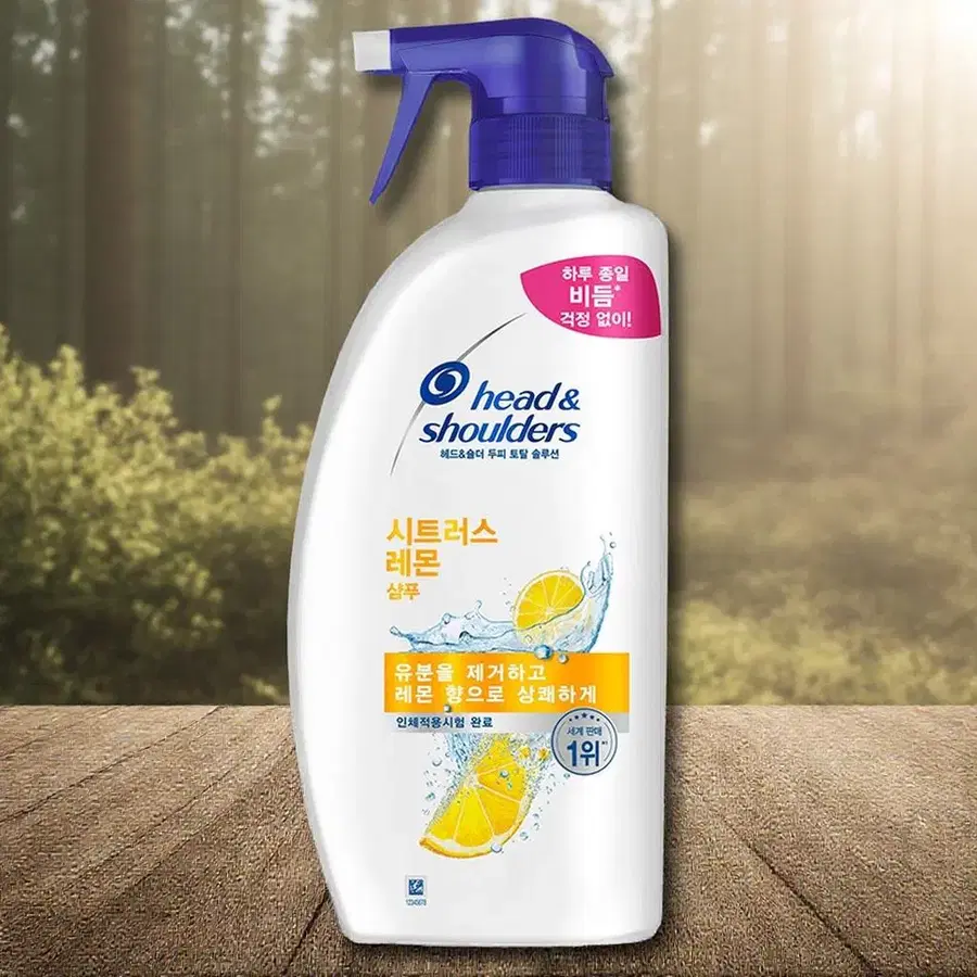 헤드앤숄더 두피샴푸 두피 토탈 솔루션 샴푸 시트러스 레몬 800ml 1개