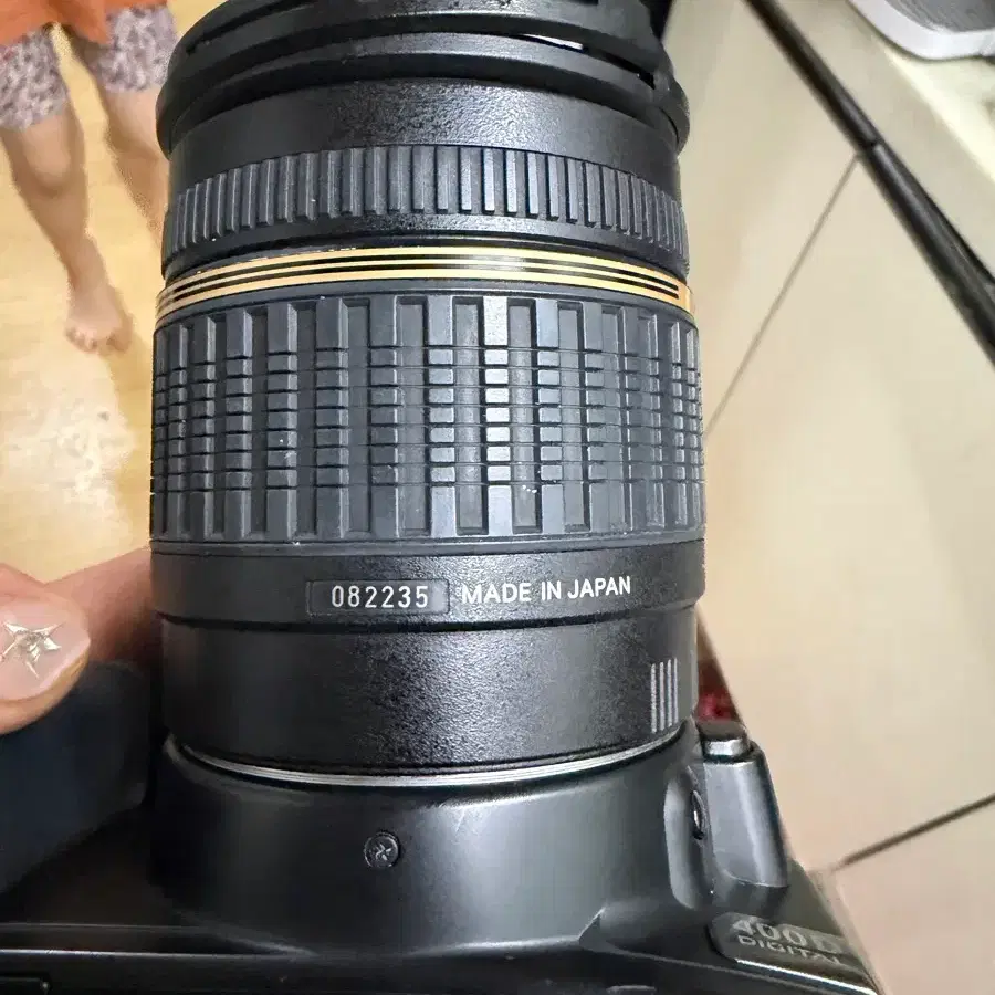 캐논 EOS 400D DSLR 카메라 + 탐론 17-50mm 렌즈