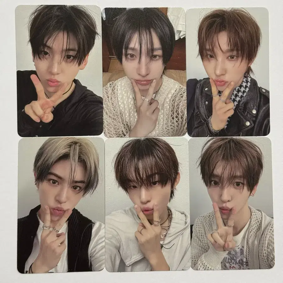 킥플립 5집 공방 사녹 입술 브이 포카 포토카드 판매