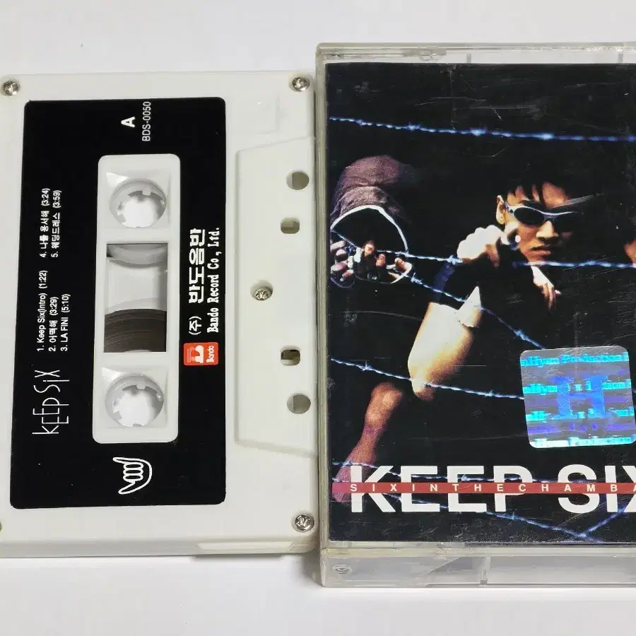 [희귀] 킵식스(Keep Six) 1집 - Six In The Chambah 카세트테이프