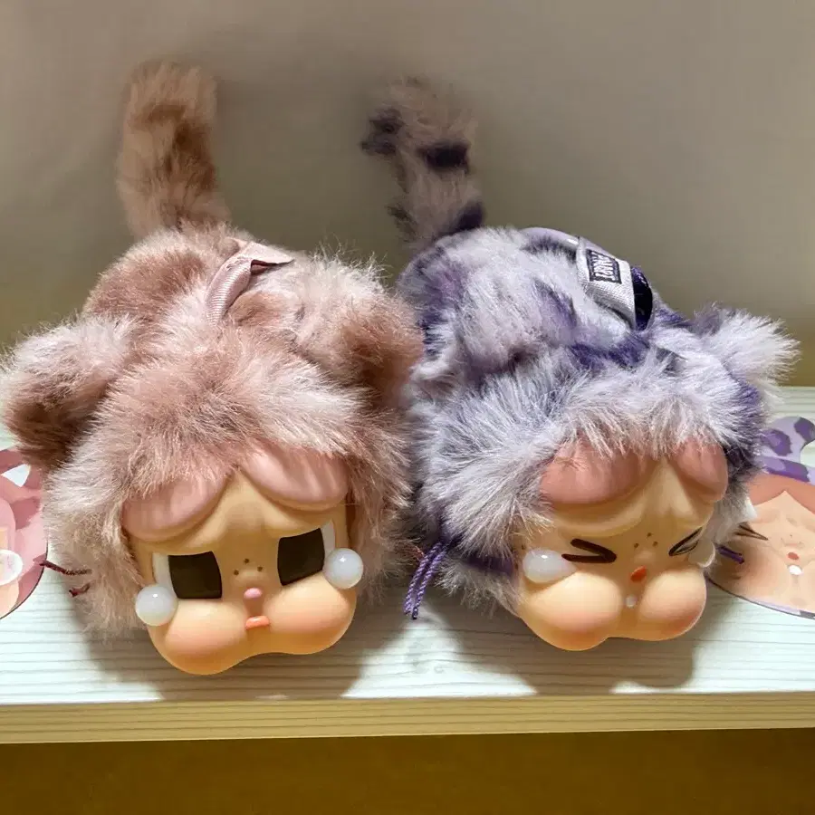 크라이베이비 표범 냥이 시리즈 인형 키링