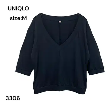 UNIQLO 유니클로 셔츠 상의 M 네이비 멋진 귀여운